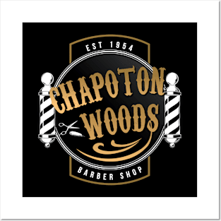 Chapoton Woods Barber Shop Posters and Art